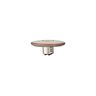 Jeanspatentknoop [ 20 mm ] – roségoud metalen,  thumbnail number 2