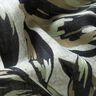 Viscose-linnen-mix Monstera digitale print – nevelgrijs/licht kaki,  thumbnail number 2