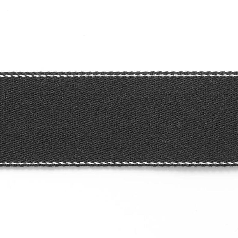 Tassenband gerecycled - zwart,  image number 1