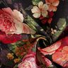 Decostof Gobelin bloemenboeket – zwart/terracotta,  thumbnail number 3