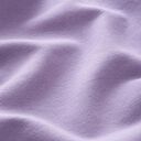 Licht katoenen sweatstof effen – pastellila, 
