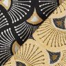 Decostof Jacquard Kleine vakken – zwart/goud,  thumbnail number 5