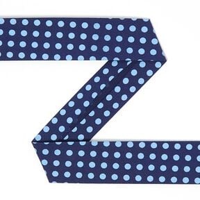 Biasband stipjes (20 mm) 3 &ndash; navy, 