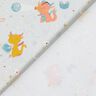 Katoenpopeline Draken in het heelal – babyblauw,  thumbnail number 4