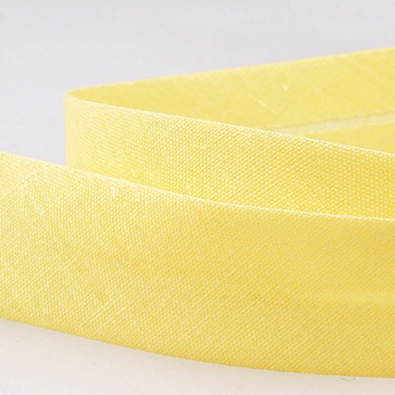 Biasband Polycotton [20 mm] – geel,  image number 2