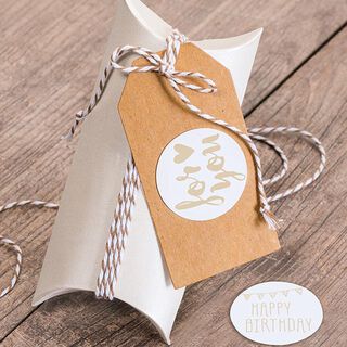 Cadeaudoos Groot [ 6 Stuk ] – creme, 