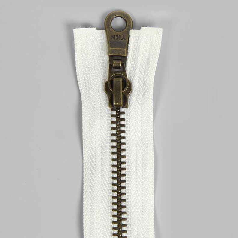 Ritssluiting deelbaar | Antiek metaal (841) | YKK,  image number 1