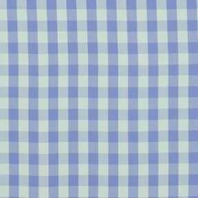 Katoenpopeline Ruit| Poppy Fabrics – licht mint/lila, 