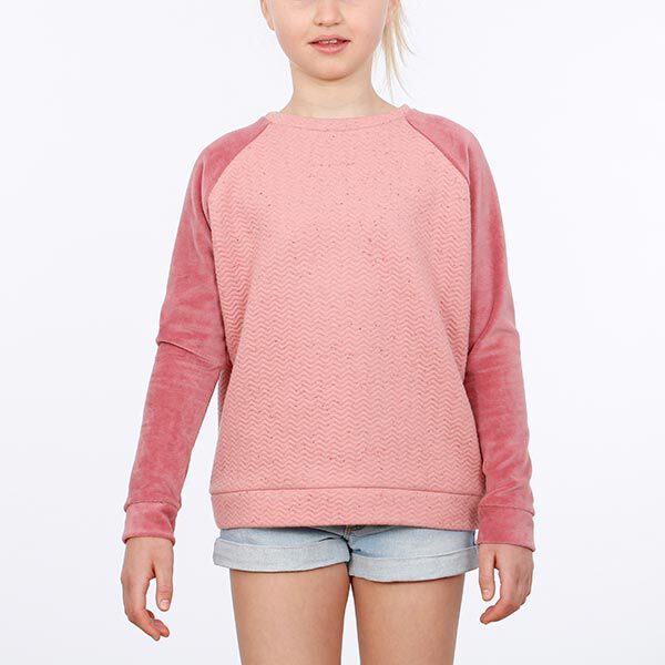 MONA - raglansweater met nauwsluitende mouwen, Studio Schnittreif  | 98 - 152,  image number 2