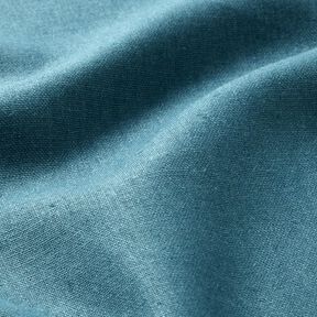 Puur linnen zwaar Effen – oceaanblauw, 