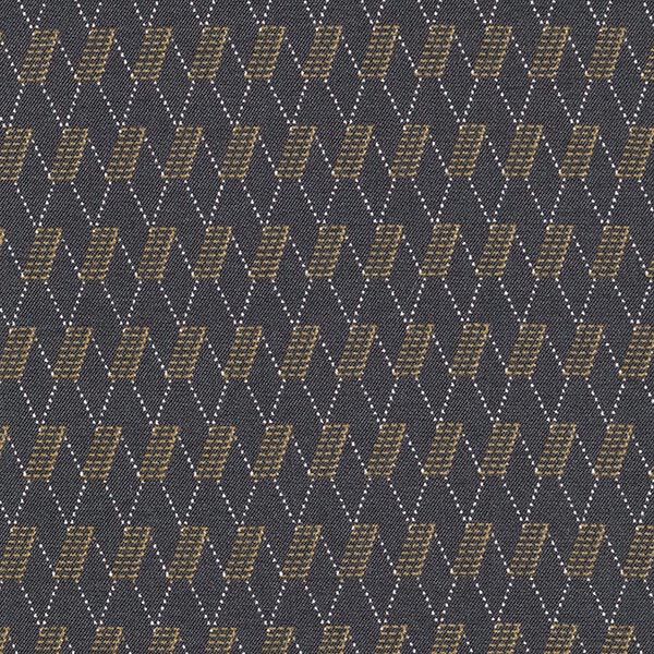 Stretch jeans abstracte ruiten – graniet,  image number 1