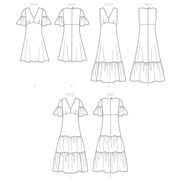 Jurk, Butterick B6678 | 40-48, image number 6