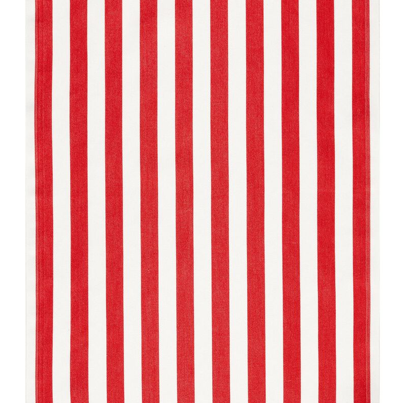 Outdoor Ligstoel stof Lengtestrepen 44 cm – vuurrood/wit,  image number 1