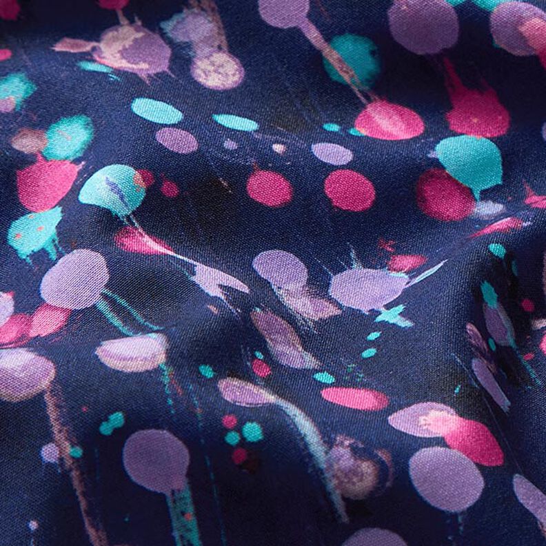 Softshell lopende spetters Digitaal printen – marineblauw/intens roze,  image number 3