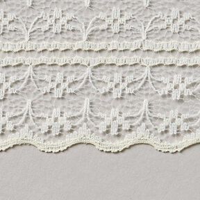 Voile -kant boordband [48 mm] - wolwit, 