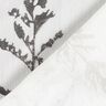 Vitragestof Voile fijne grassen 295 cm – wit/zwart,  thumbnail number 4