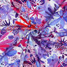 LENZING™ ECOVERO™ viscosestof Digital Soiree | Nerida Hansen – blauwlila/chili,  thumbnail number 3