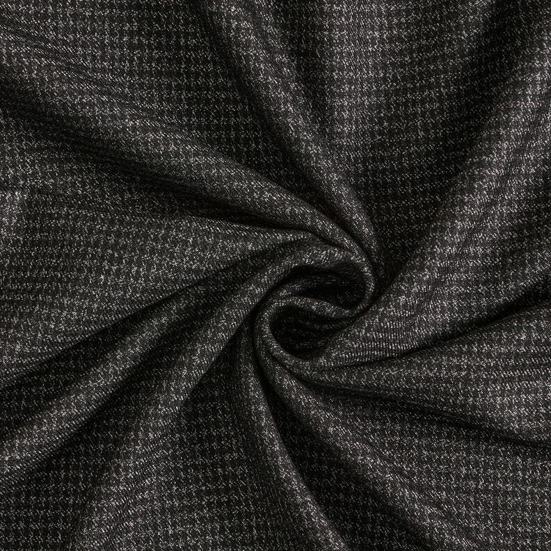 Broekenstretch vage ruit – anthraciet,  image number 1