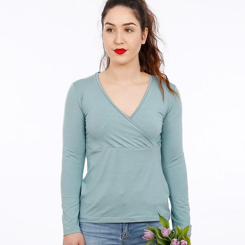 MEVROUW LIESE Overhemd in wikkellook | Studio Schnittreif | XS-XXL,  image number 4