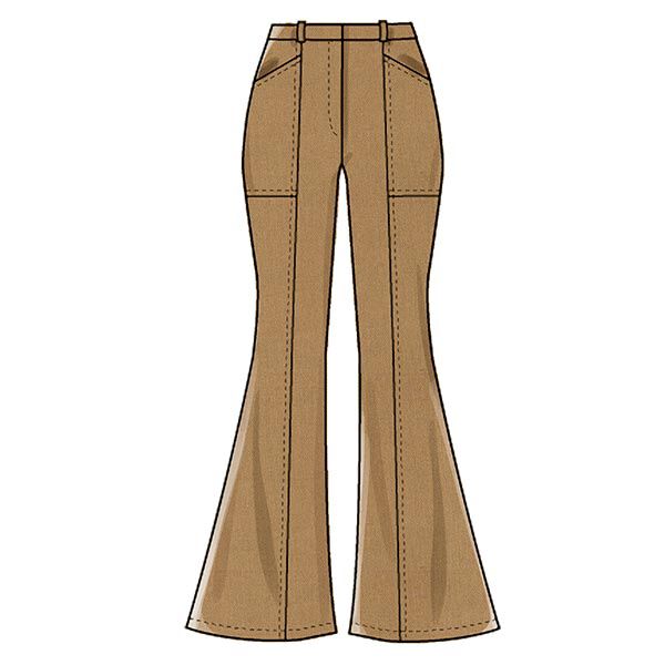 Broek met wijde pijpen, McCall´s 8007| 32-40, image number 4