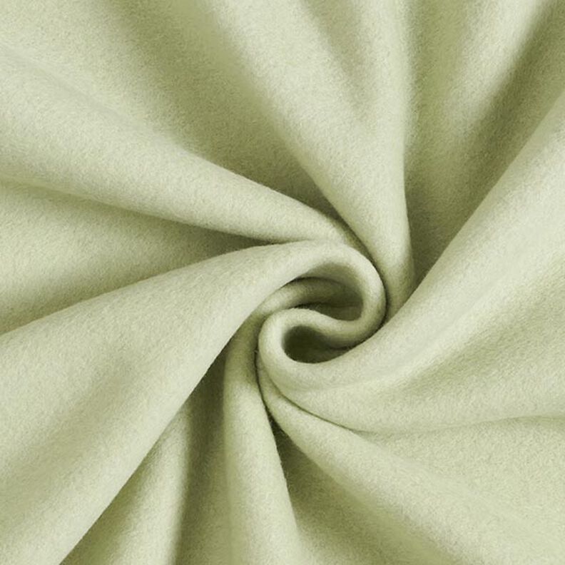 Katoenfleece Effen – riet,  image number 1