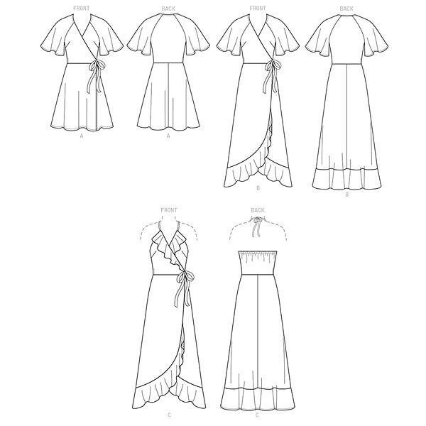 Wikkeljurk, Butterick 6554 | 40 - 48, image number 8