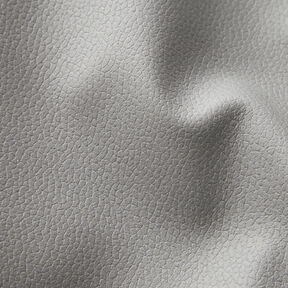 Bekledingsstof Imitatieleer lichte reliëfdruk – olifantgrijs, 