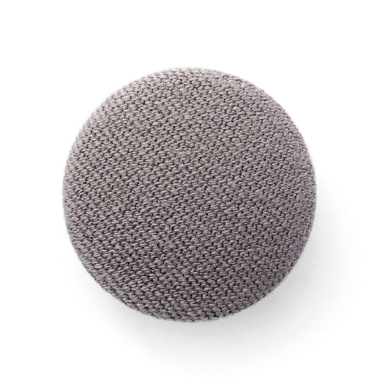 Beklede knoop, Bi-Stretch Gabardine – grijs,  image number 1