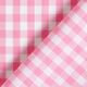 Katoenen stof Vichy - 1 cm – roze,  thumbnail number 3
