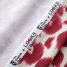 GOTS French Terry Batik luipaardpatroon | TCC x LOOKS by Wolfgang Joop – bessen/creme,  thumbnail number 4