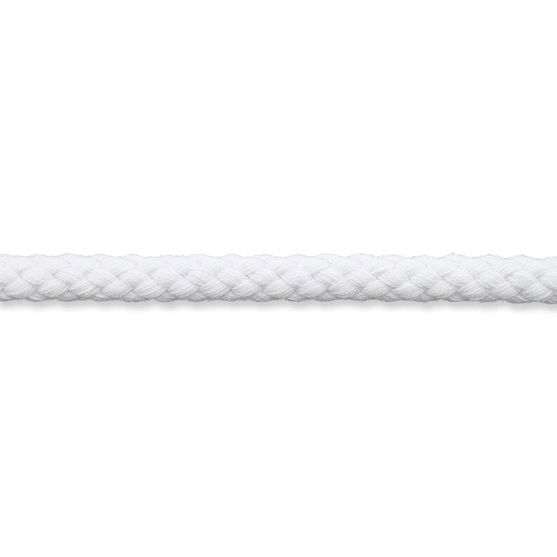 Katoenen koord [Ø 7 mm] – wit,  image number 2