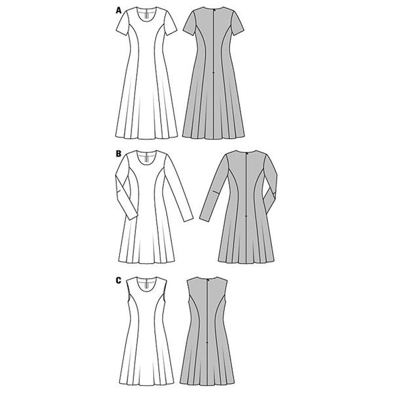 Jurk, Burda 6821,  image number 3