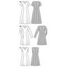 Jurk, Burda 6821,  thumbnail number 3