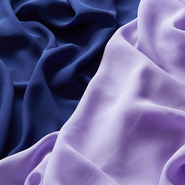 Zijdechiffon – pastellila, image number 6