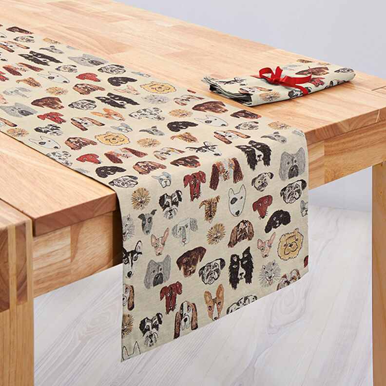 Decostof Gobelin honden – beige, image number 7