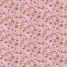 Katoenpopeline Millefleurs – wit/roze,  thumbnail number 1