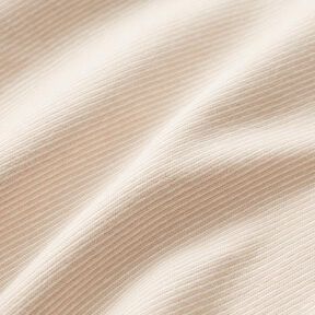 Boordstof rondgebreid smalle ringen – beige/ecru, 