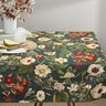 Decostof Canvas Nostalgische bloemen – donkergroen,  thumbnail number 7