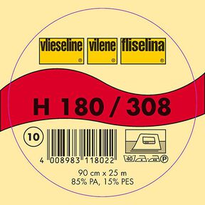 H 180 Plakbare Tussenvoering | Vlieseline – wit, 