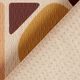 Decostof jacquard retro vormen gerecycled – currygeel/natuur,  thumbnail number 4
