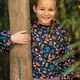 Sweatshirt geruwd Bladeren en glitter – nachtblauw,  thumbnail number 7