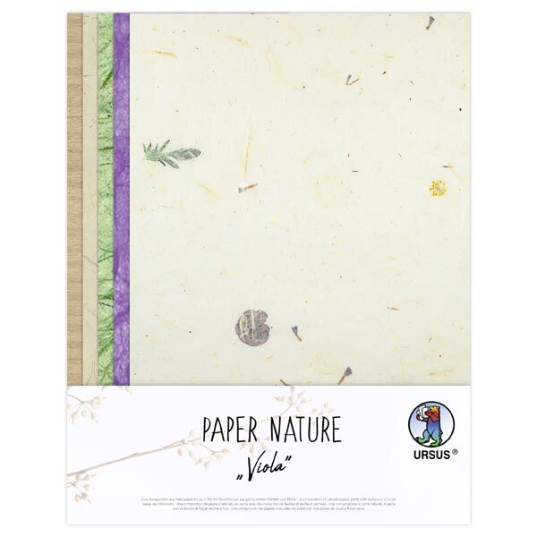 Set natuurlijk papier "Paper Nature Viola", image number 2