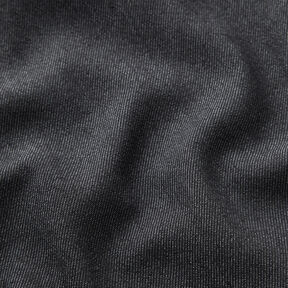 Katoen-denim stretch medium – zwart, 