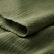 Mousseline/dubbel gehaakte stoffen – olijf,  thumbnail number 3