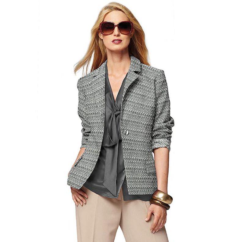 Scheerwolmix Lurex melange – oudzilver, image number 7