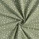 Katoenjersey onregelmatige punten – kaki,  thumbnail number 3