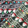 French Terry Ho! Ho! Ho! – donkergrenen,  thumbnail number 5