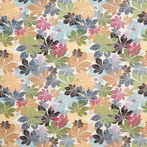 Jacquardstof Gobelin Bladeren – ecru, 