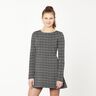 Gebreide jacquard ruit – zwart/wit,  thumbnail number 5