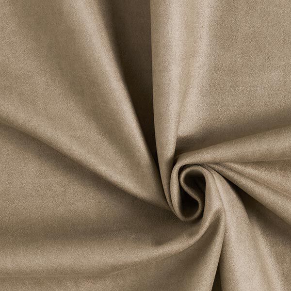Bekledingsstof Velours – middelbruin, image number 1
